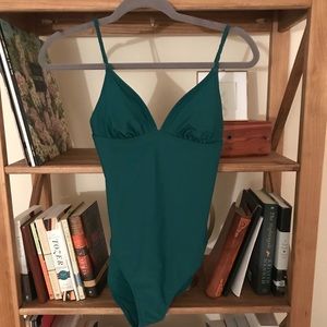 Never worn! Old Navy dark teal swimsuit One-Piece
